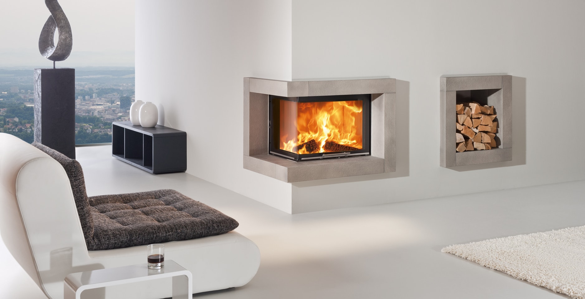 Spartherm inzethaarden van Flame Design